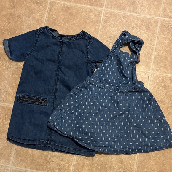 Blue Denim Dress and Pinafore Dresses size 3t - Picture 1 of 5